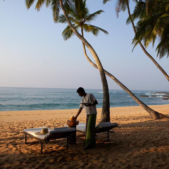 Amanwella, Sri Lanka- Accomodation, Beach, Service, Drink