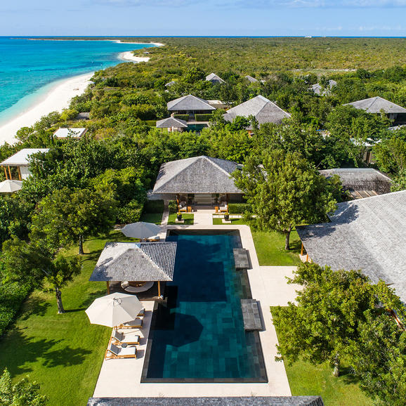 Aerial View, Six-Bedroom Amanyara Villa - Amanyara, Turks & Caicos