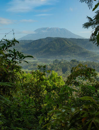 View - Amankila- Mountains Bali