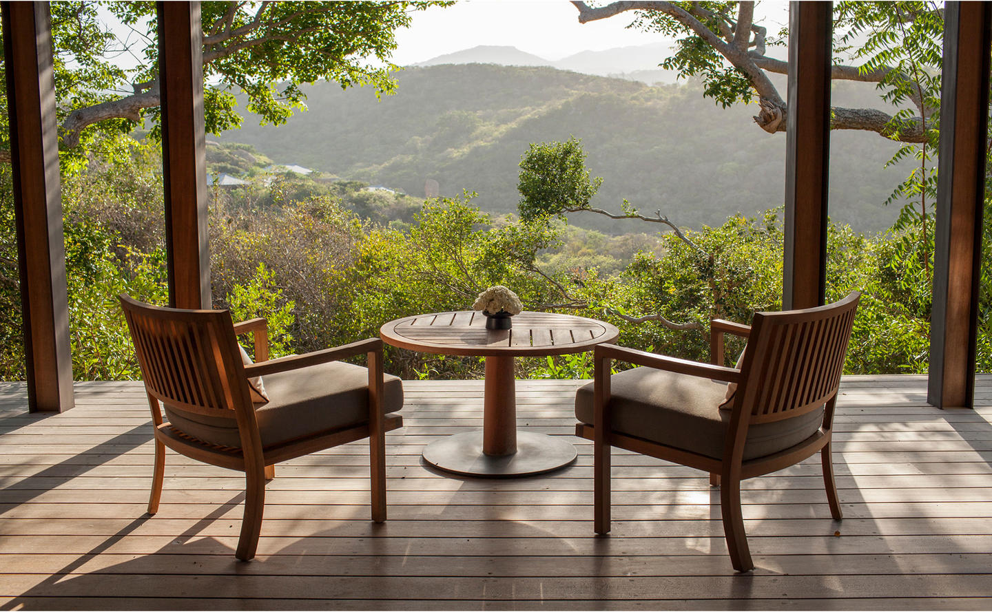 Terrace, Mountain Pavilion - Amanoi, Vietnam