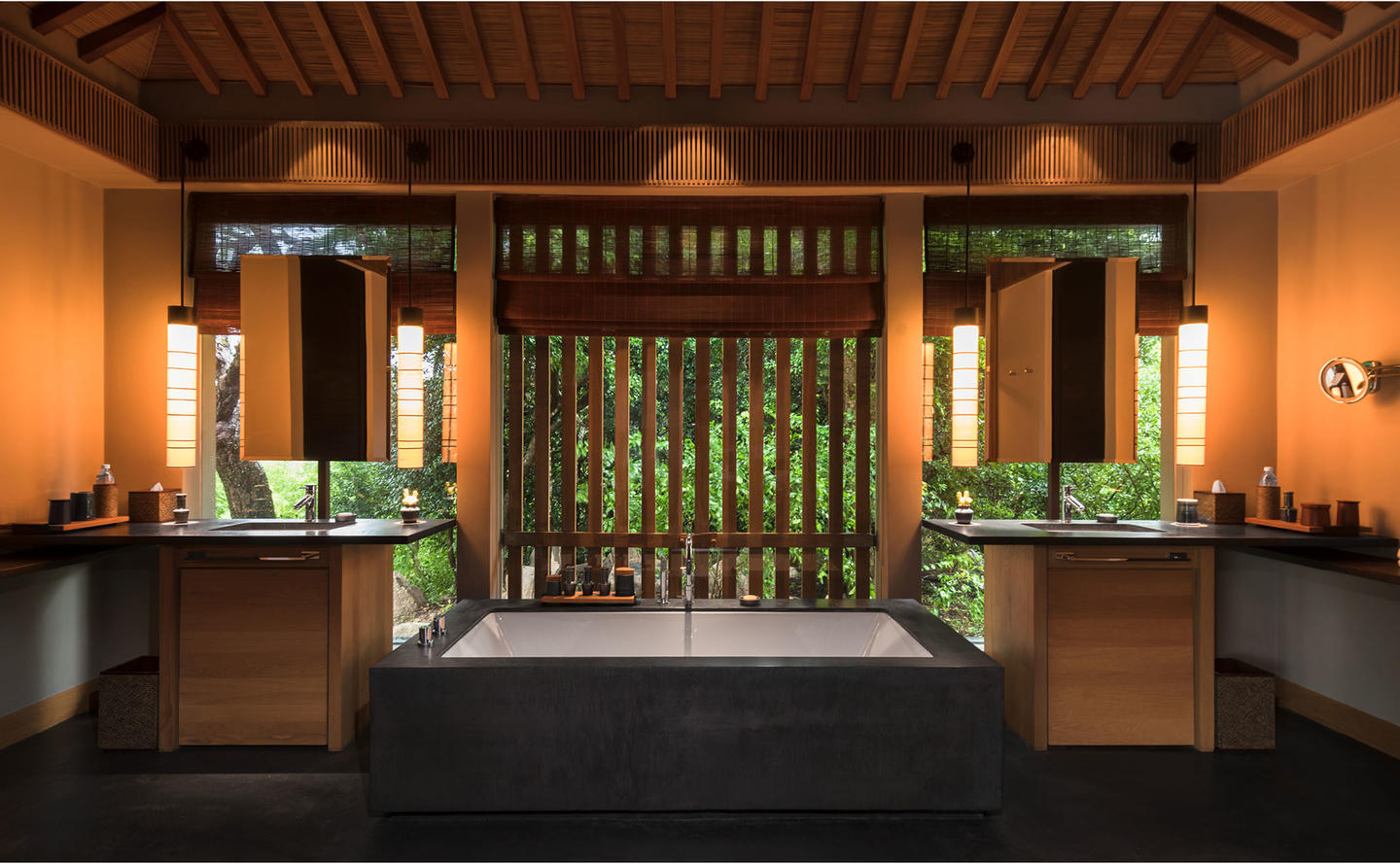 Bathroom, Mountain Pavilion - Amanoi, Vietnam