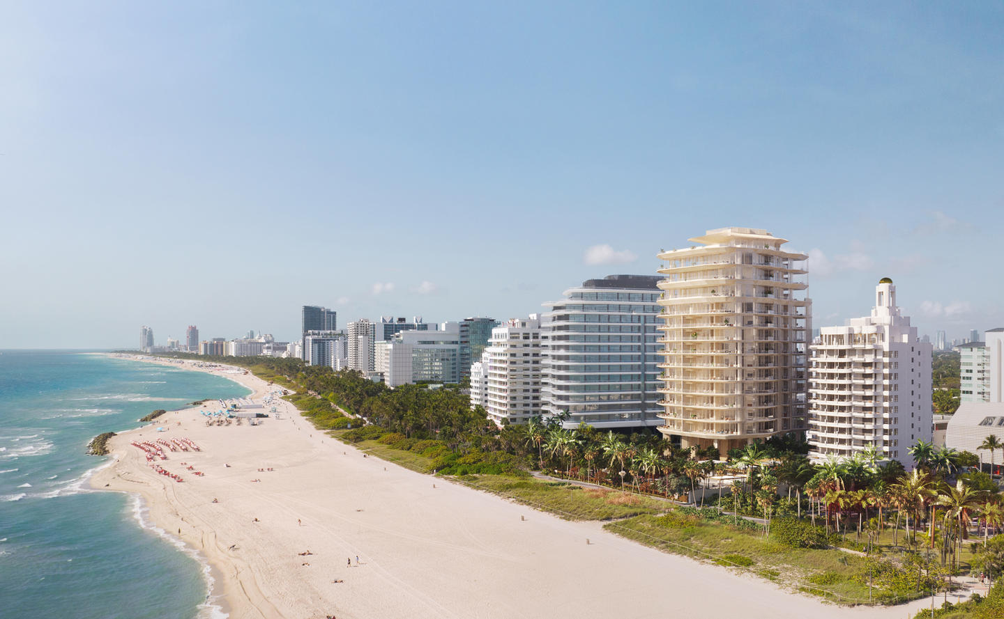 Aman Miami Beach - Residences Landscape