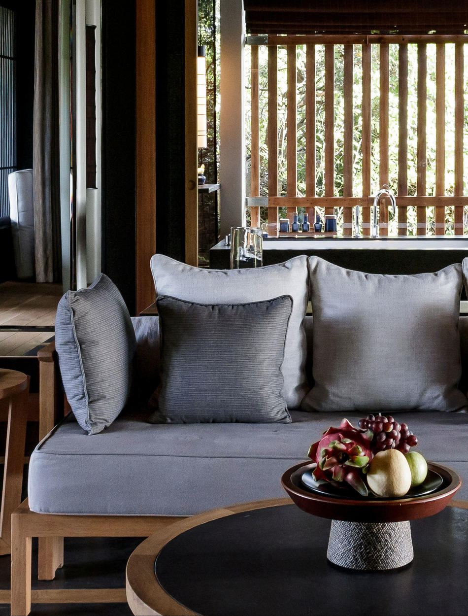 Living Area, Mountain Pavilion, Amanoi, Vietnam