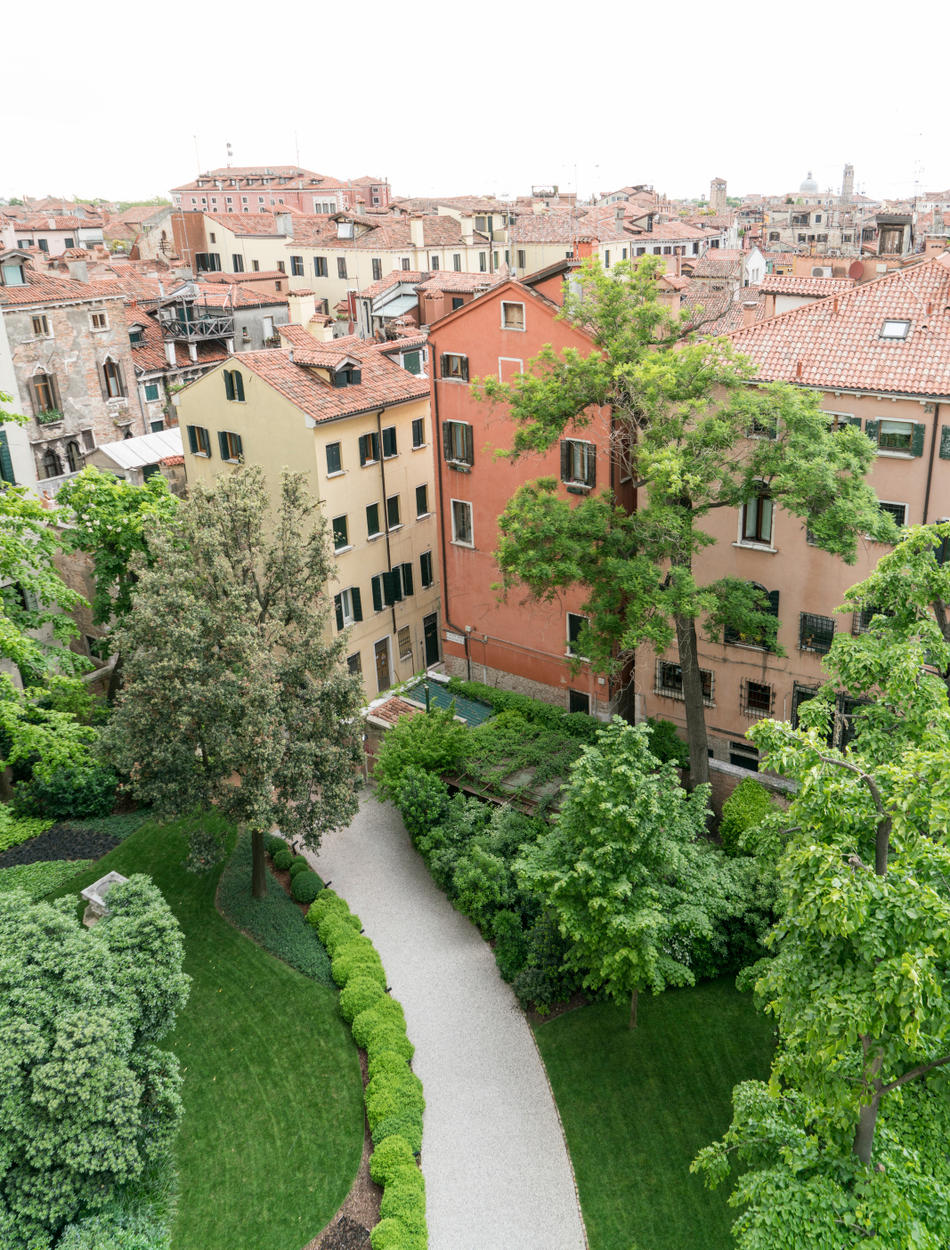 Aman Venice, Italy - Entrance Garden 