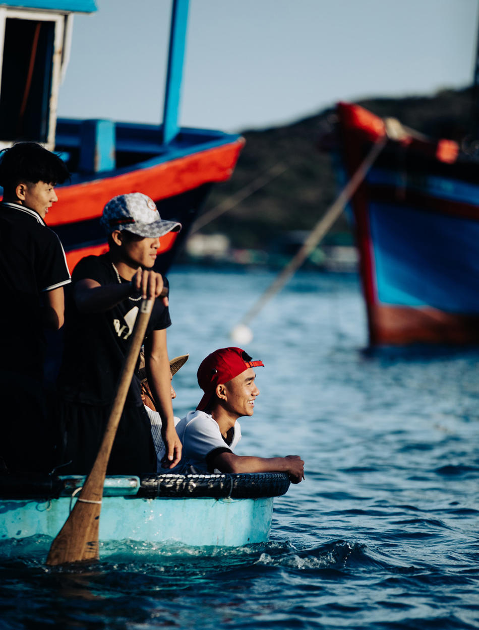Amanoi, Vietnam - Fishermen 