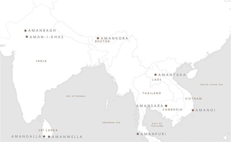 Amanwella,Amangalla,Map